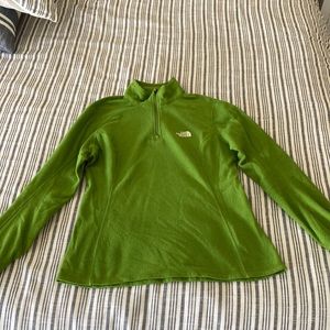 The North Face 1/4 zip womens fleece